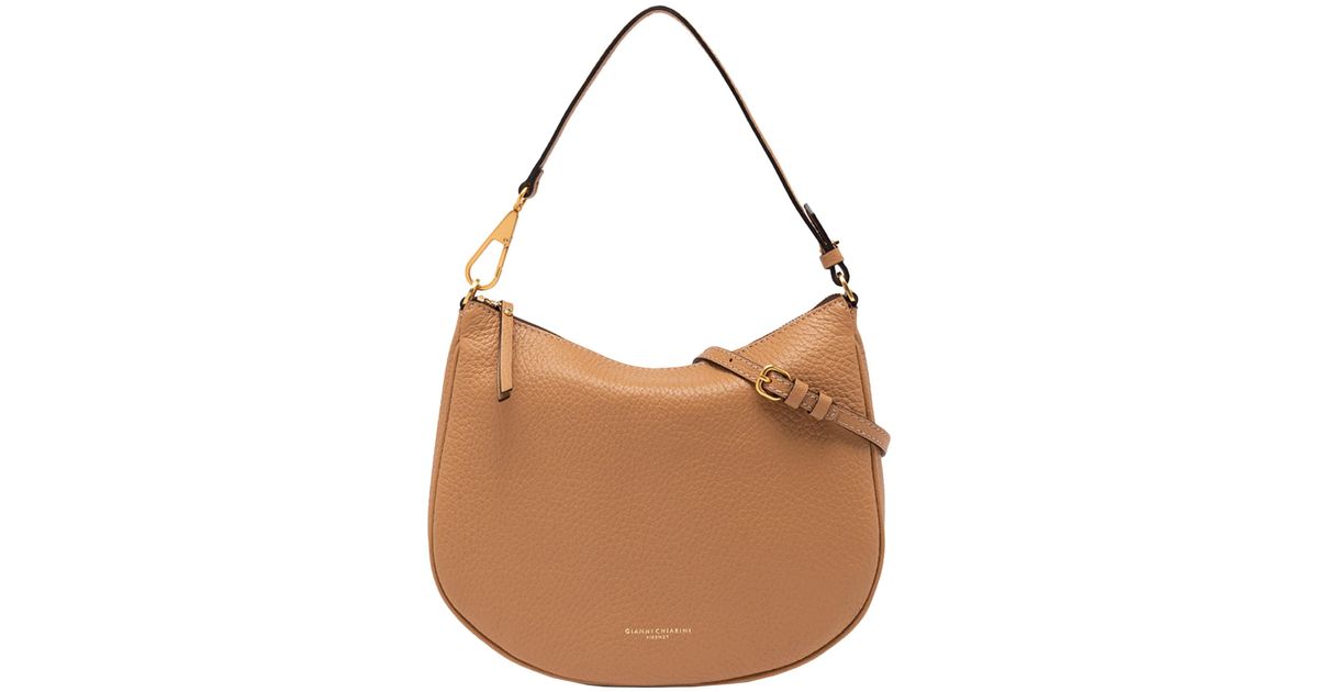 Gianni Chiarini Brooke Borsa A Spalla In Pelle Con Tracolla Cream
