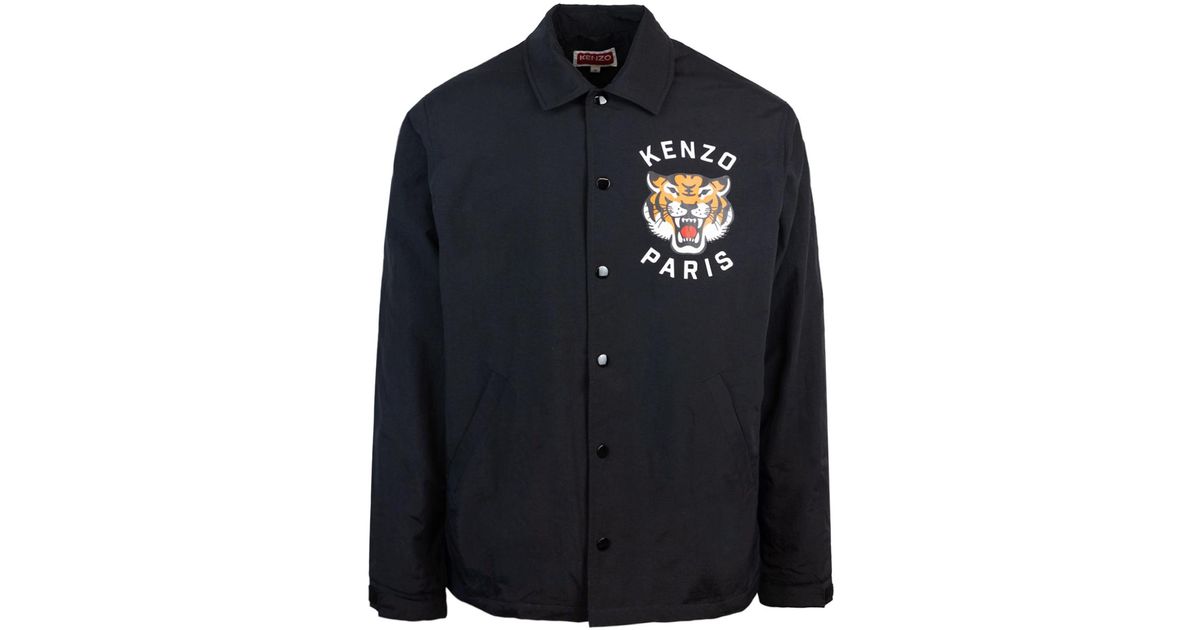 Giacca lucky tiger in nylon