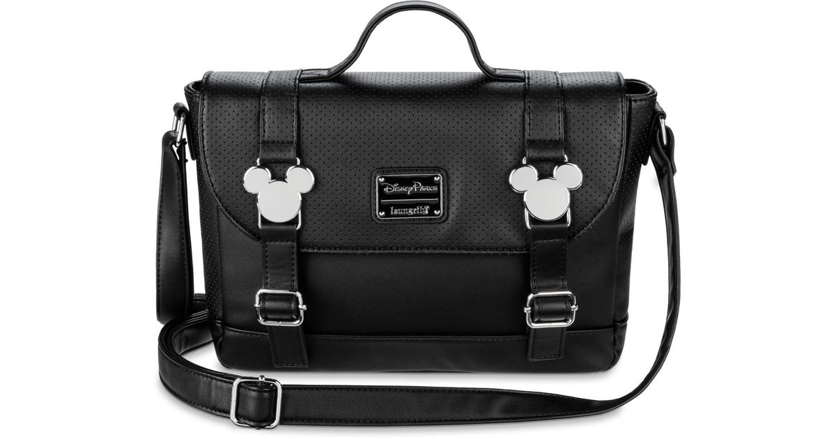 Disney Loungefly Mickey Mouse Crossbody Bag in Black Lyst UK