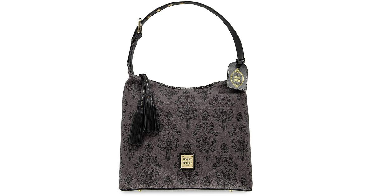 the haunted mansion hobo bag by dooney & bourke
