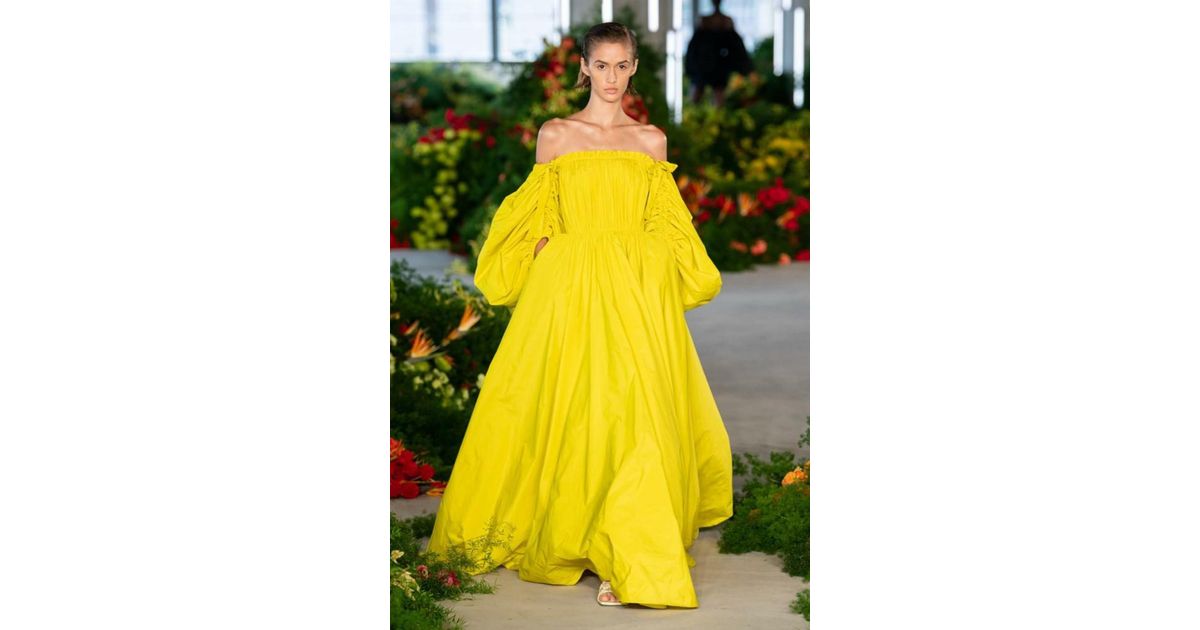 Jason wu 2024 yellow dress