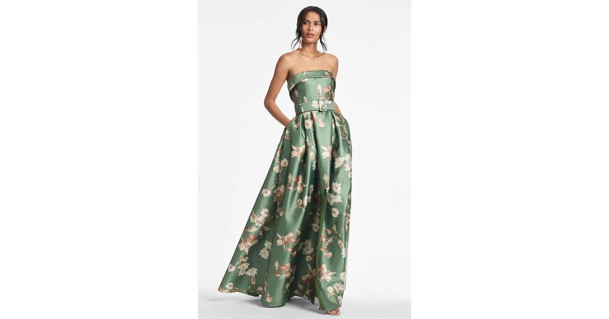 Sachin & Babi Synthetic Brielle Gown in Green | Lyst