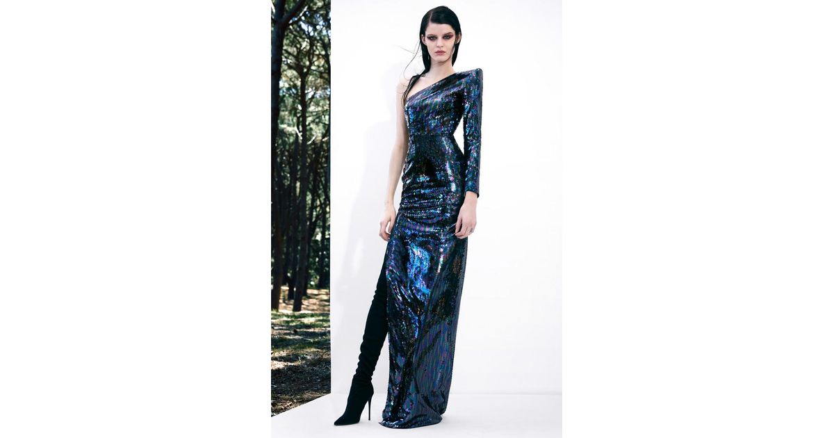 alex perry sequin gown
