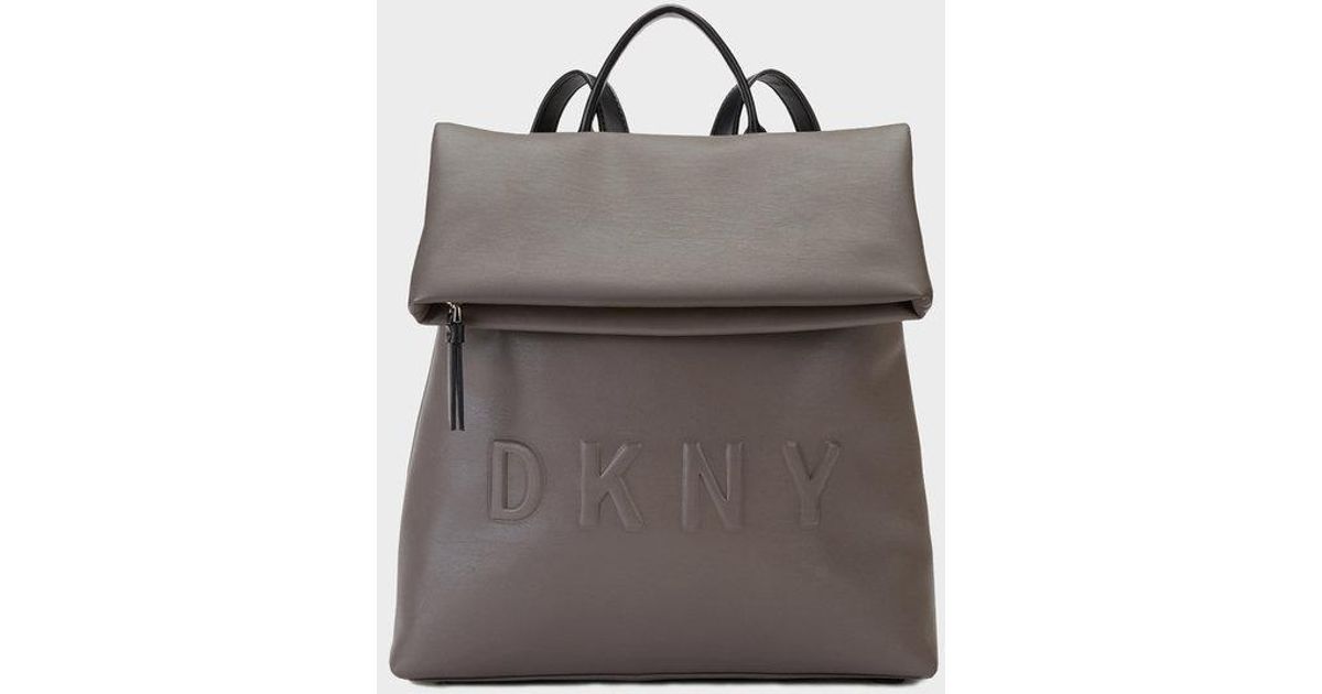 dkny logo backpack