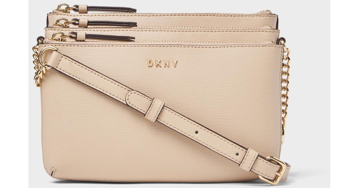 triple zip crossbody