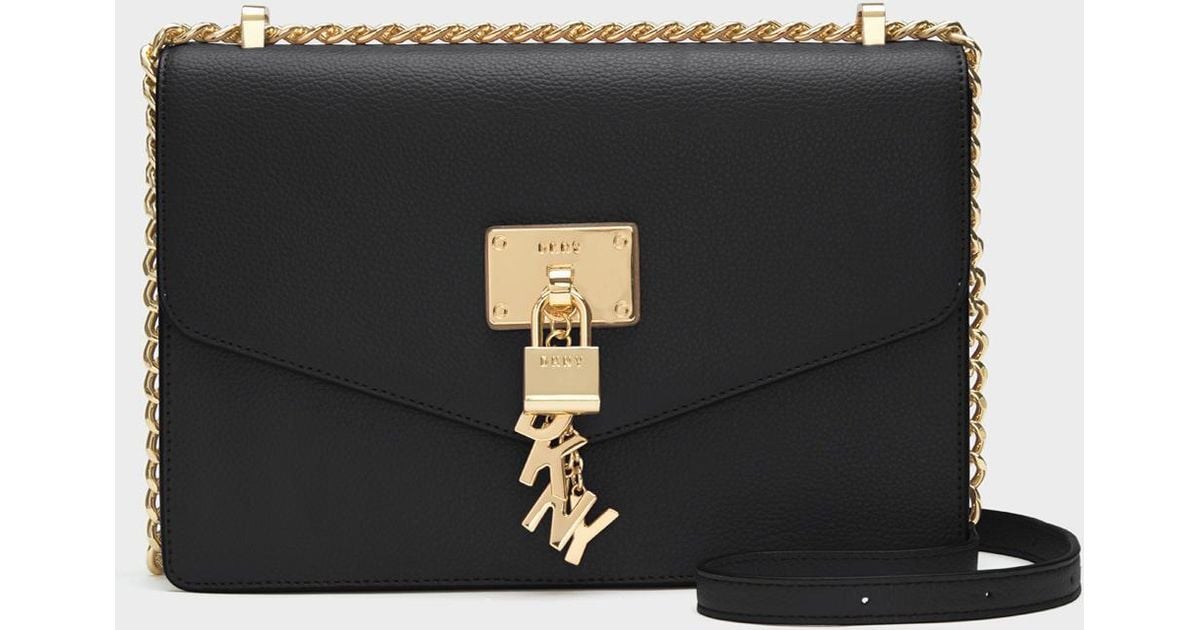 elissa pebbled leather shoulder bag