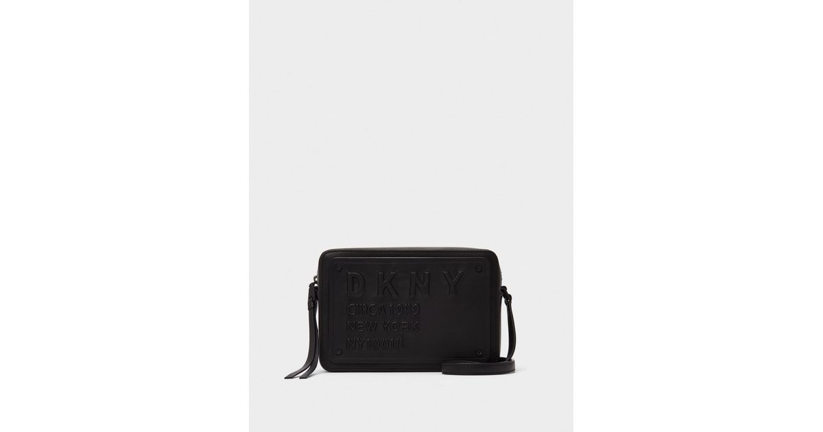 dkny 10018 logo crossbody