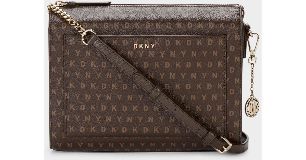 dkny logo crossbody