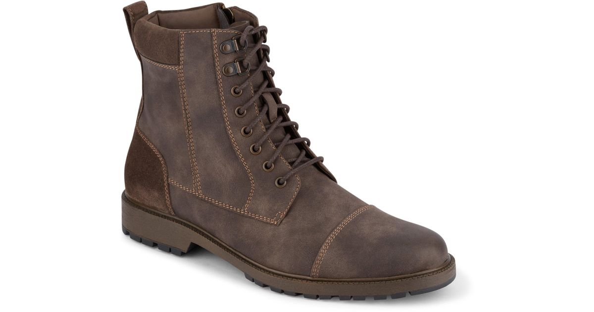 men's stratton combat casual boots