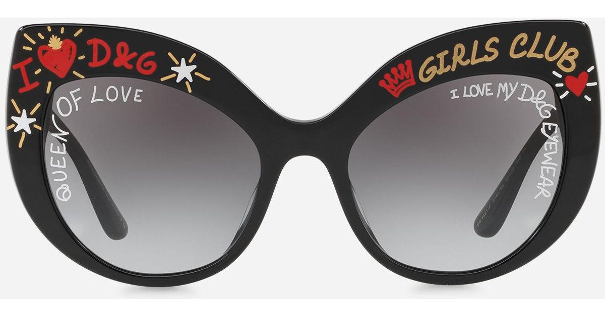 dolce gabbana graffiti sunglasses