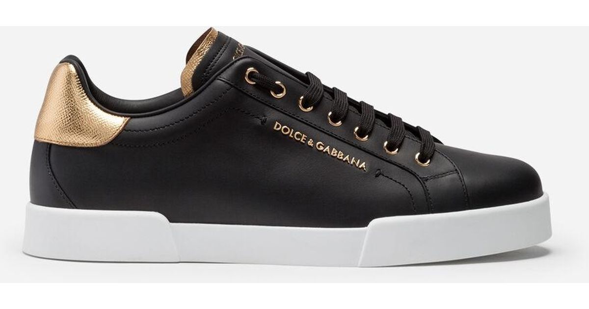 calfskin nappa portofino sneakers