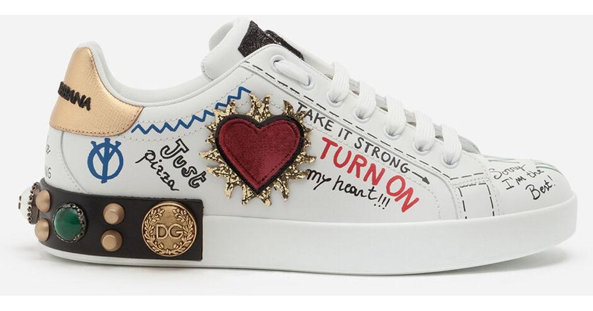 white shoes with heart