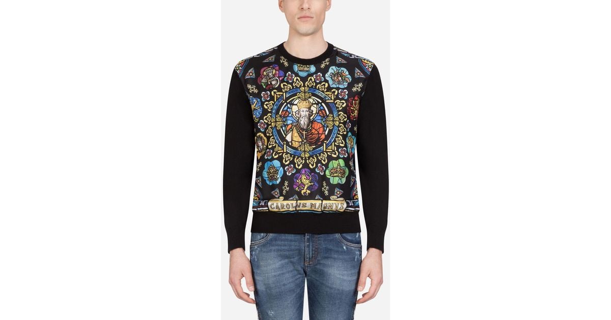 dolce and gabbana charlemagne sweater