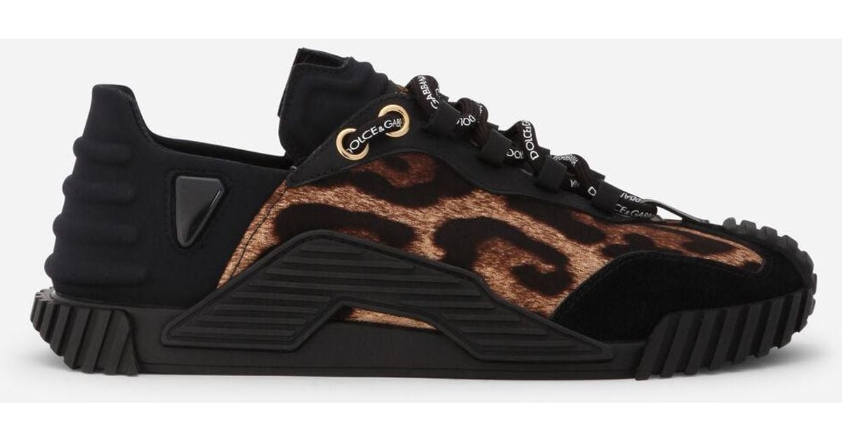 dolce gabbana leopard sneakers