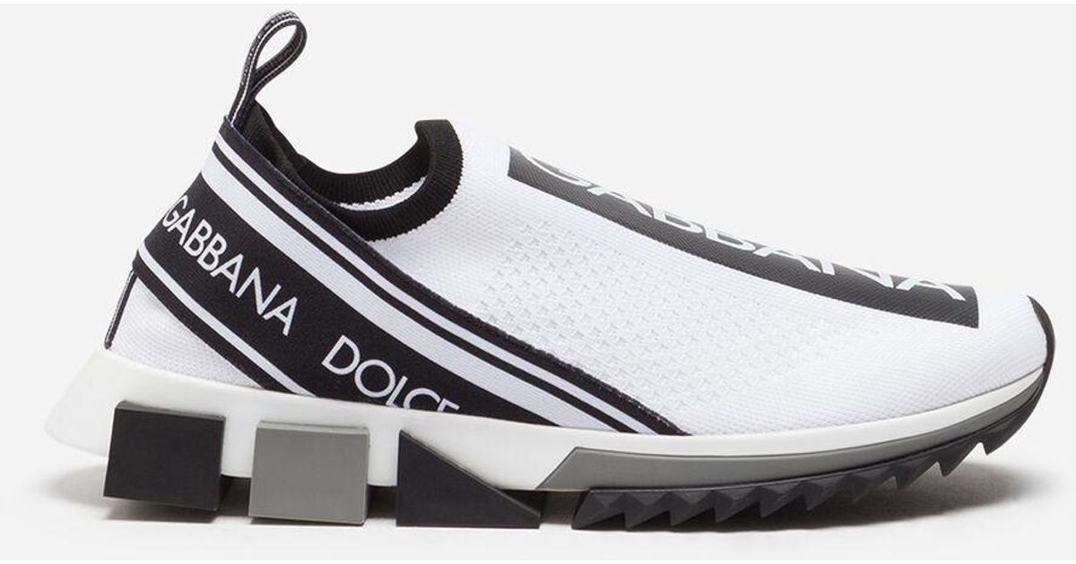 stretch mesh sorrento sneakers with logo