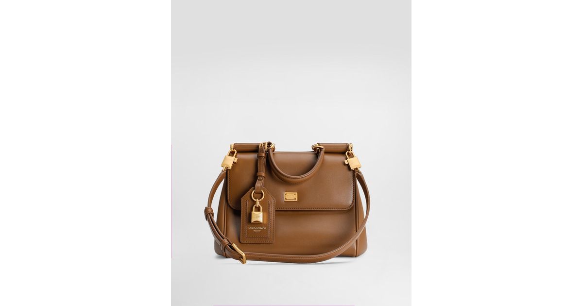Dolce & Gabbana My Sicily Plongé Calfskin Bag | Lyst Australia