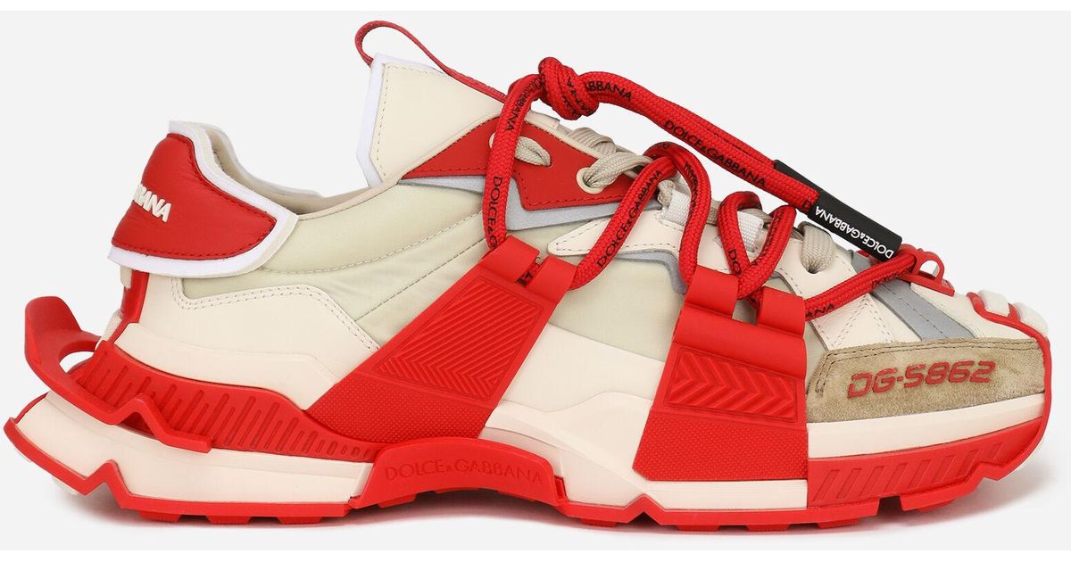 Zapatillas dolce gabbana rojas sale