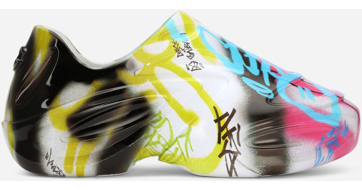 Dolce & Gabbana Spraypaint Rubber Toy Sneakers for Men Lyst
