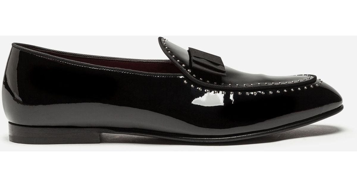 tuxedo loafers black