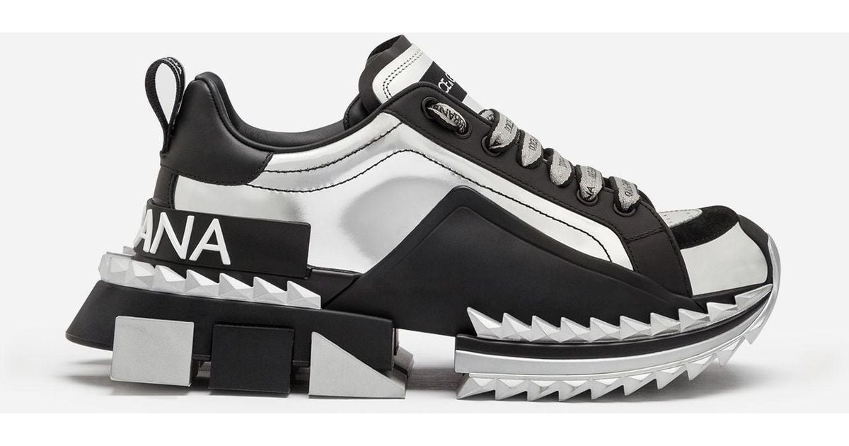 dolce and gabbana super queen sneakers