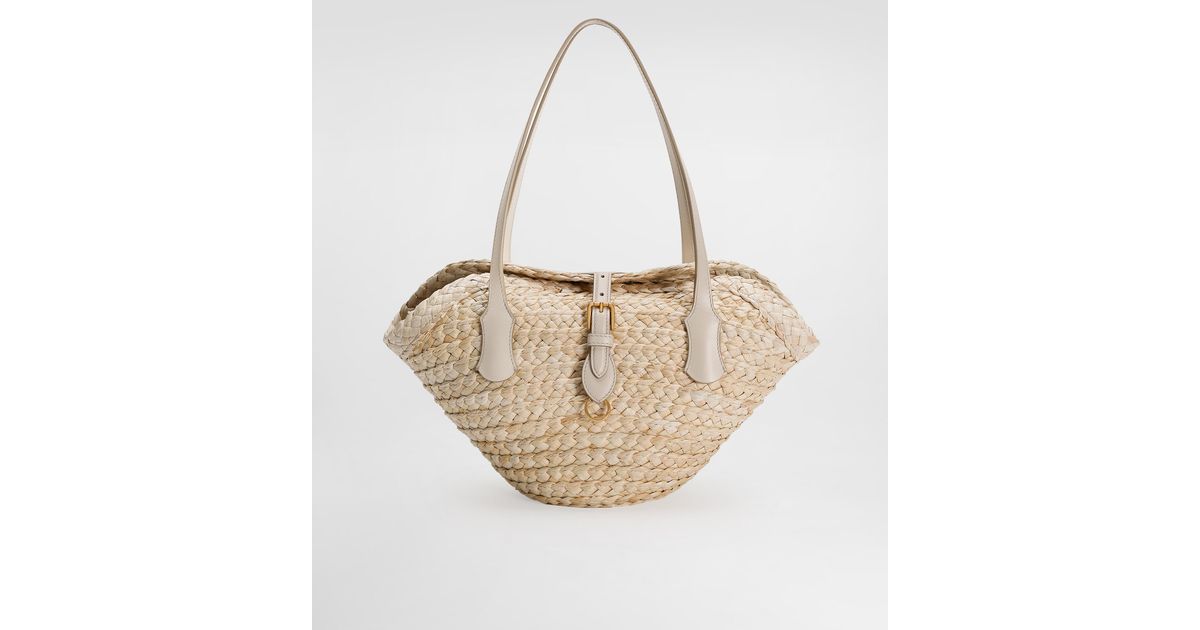 Dolce & Gabbana Coffa Capri Bag in Natural | Lyst