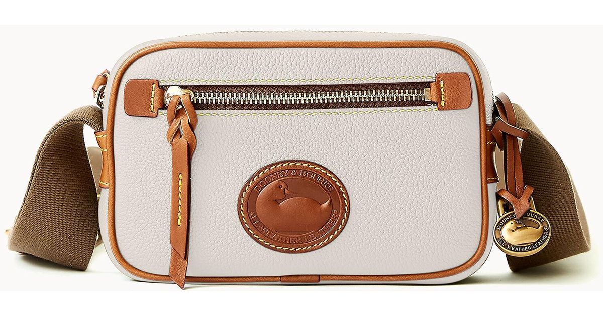 Dooney & Bourke All Weather Leather 3.0 Camera Crossbody 20 in Brown Lyst