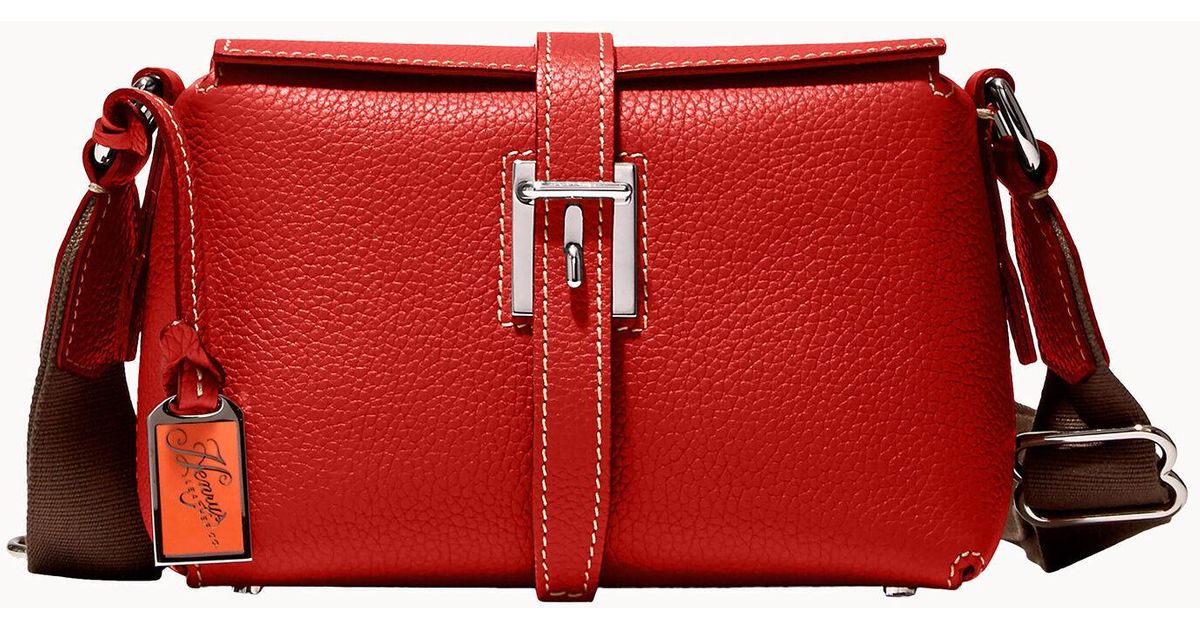 Dooney & Bourke Henrys Large Foldover Crossbody in Red Lyst