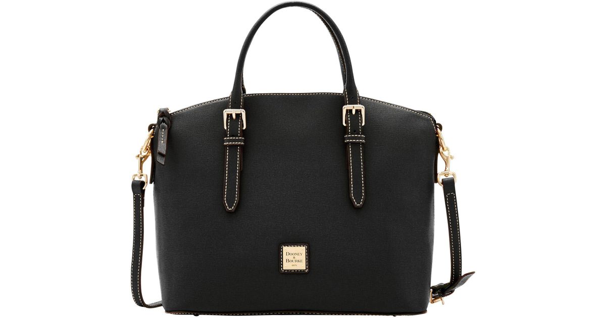 dooney and bourke grey satchel