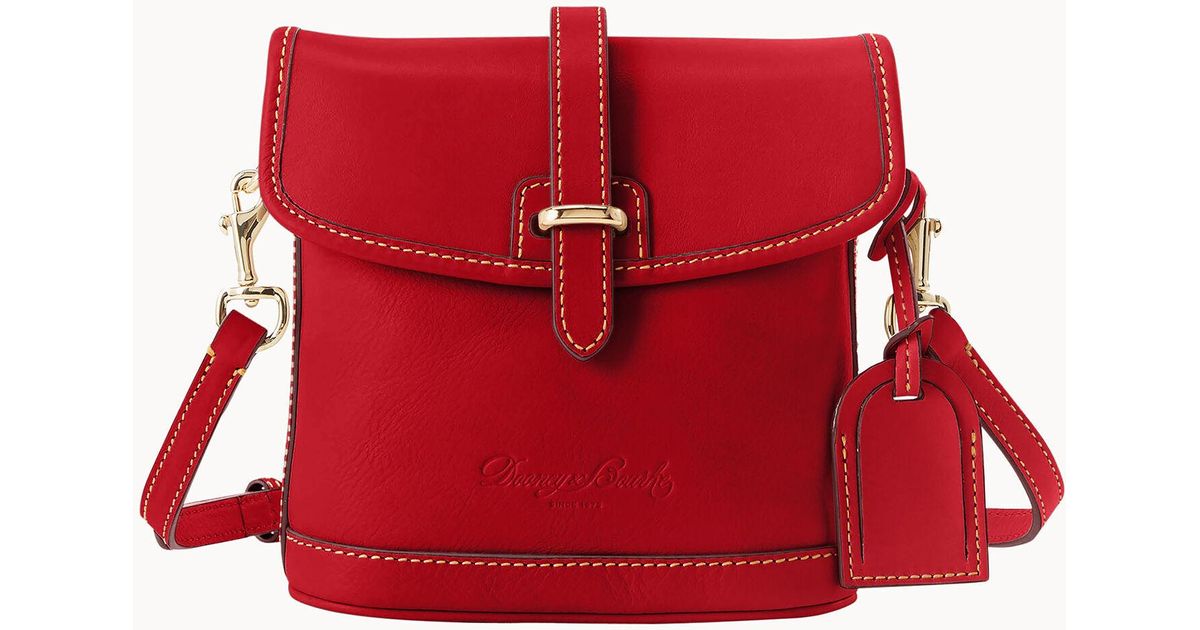 Dooney & Bourke Florentine Holly Bag in Red | Lyst