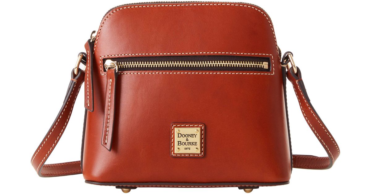 Dooney & Bourke Leather Beacon Zip Domed Crossbody Lyst