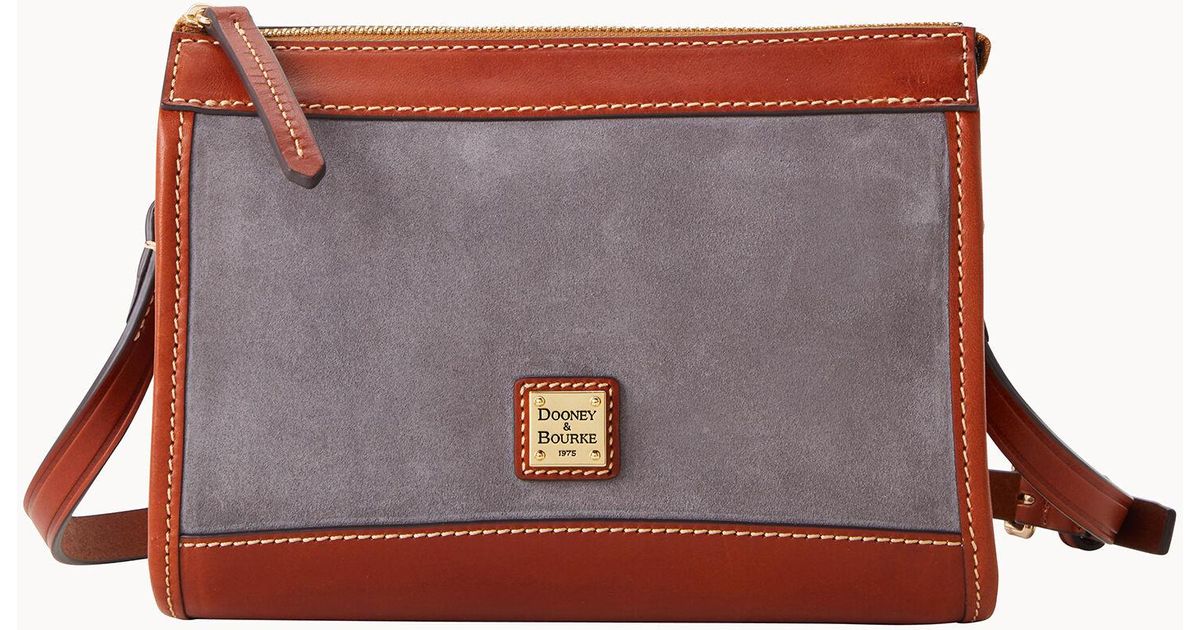 Dooney & Bourke Suede Zip Crossbody Lyst
