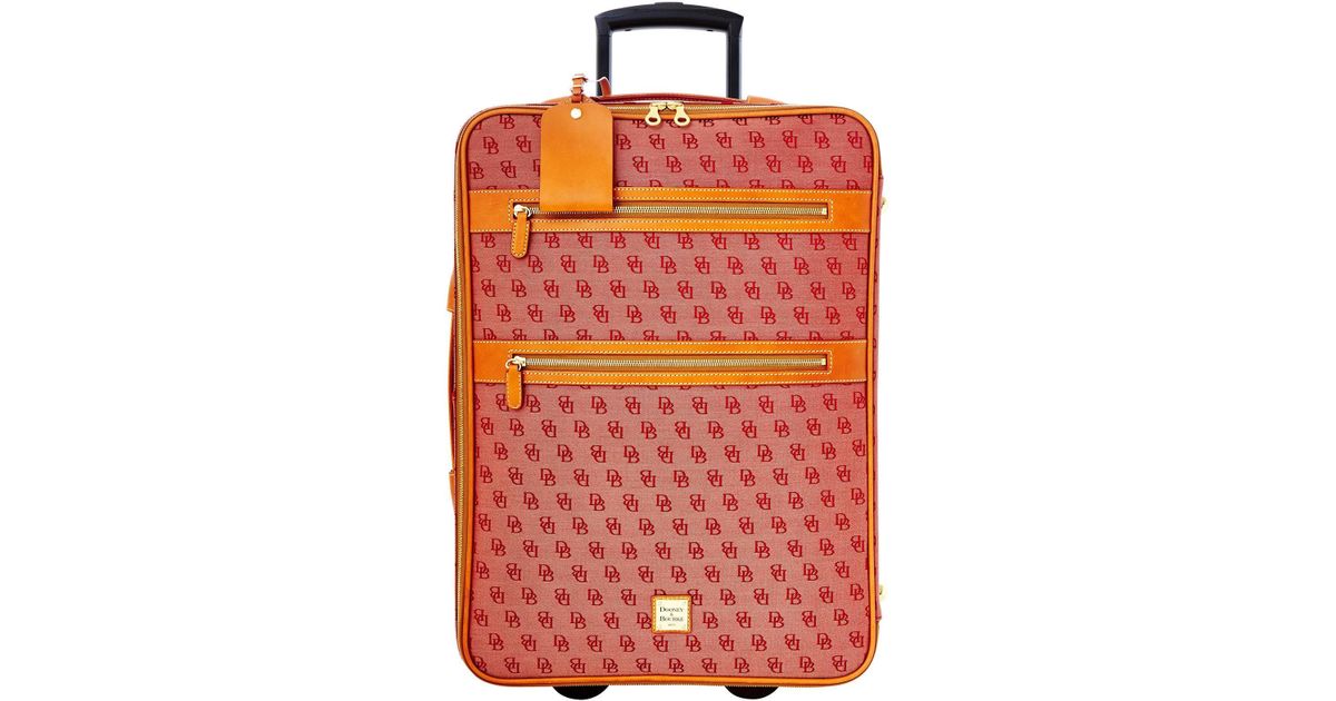 Dooney and bourke rolling trunk luggage hotsell