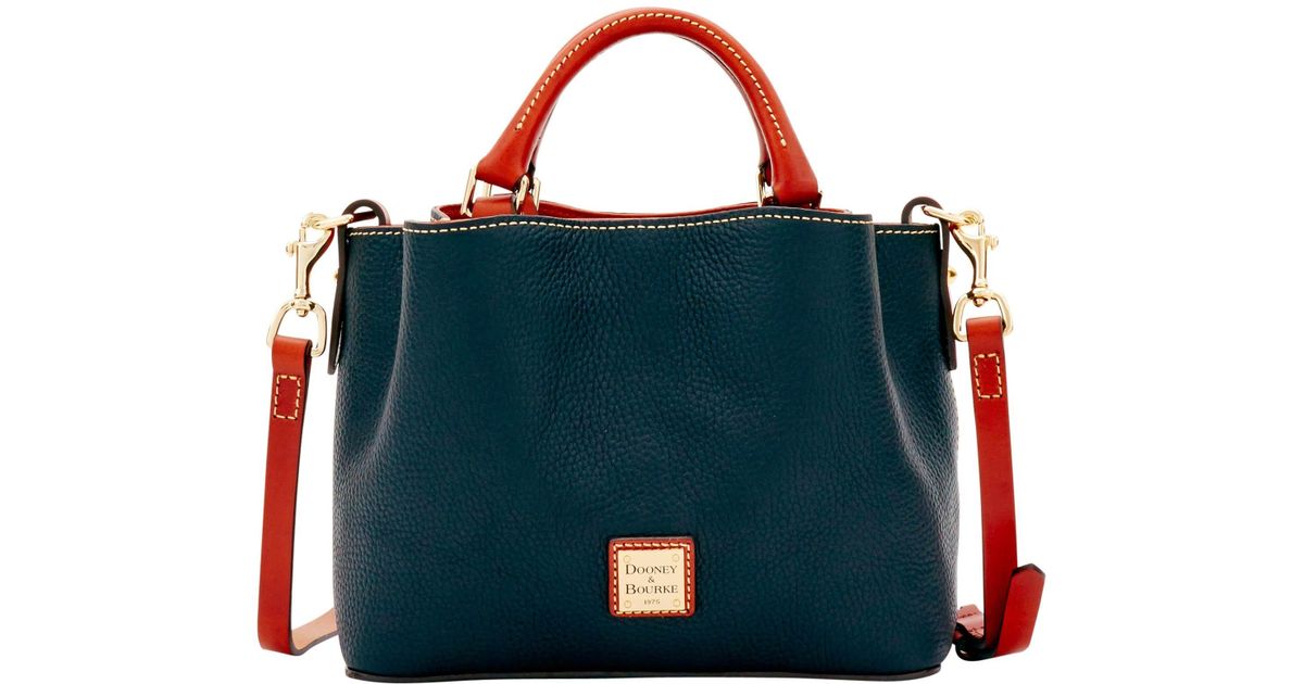 Dooney & Bourke Pebble Grain Mini Barlow in Black - Lyst