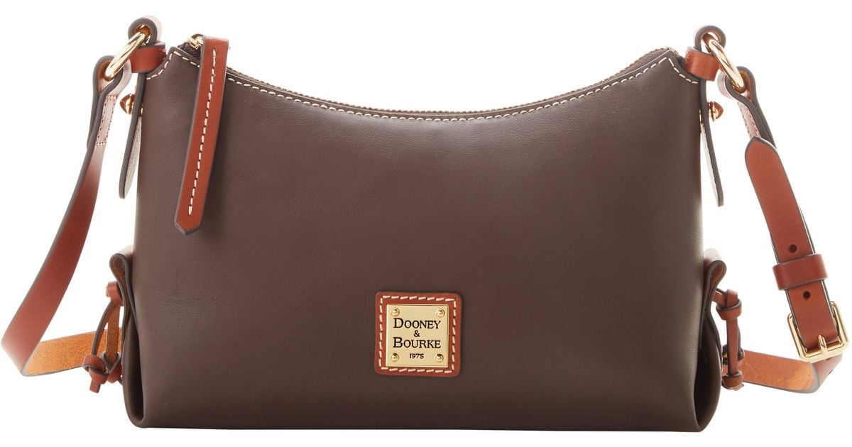 Dooney & Bourke Penrose Hobo Crossbody 22 in Cocoa (Brown) Lyst