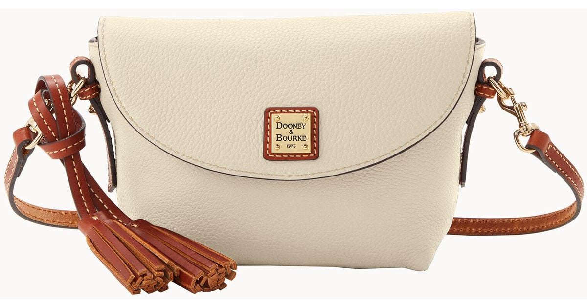 Dooney & Bourke Pebble Grain Crossbody Saddle Bag Lyst