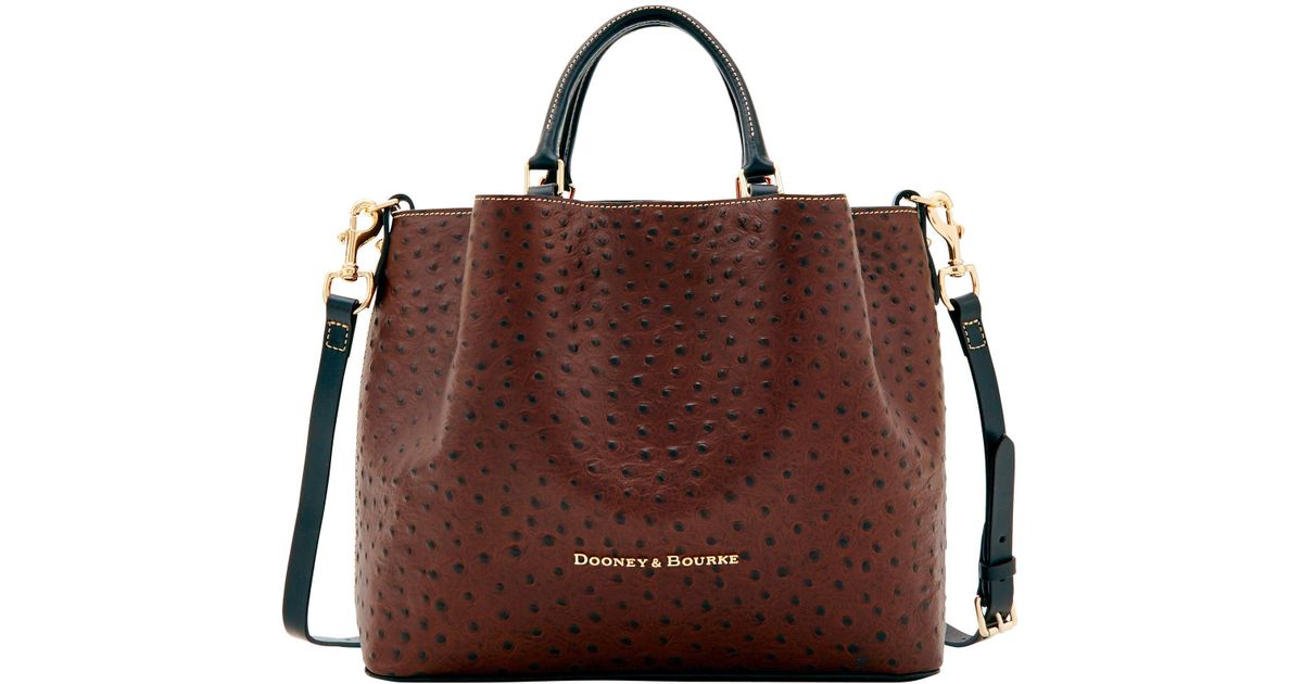 dooney and bourke ostrich large barlow
