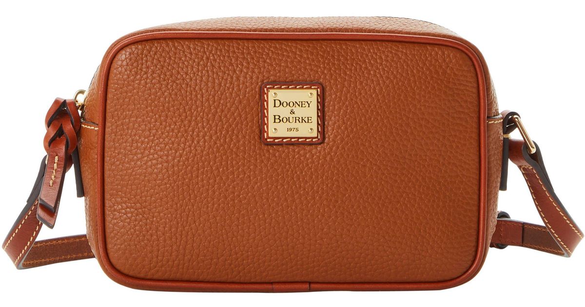 Dooney & Bourke Leather Pebble Grain Camera Crossbody Lyst