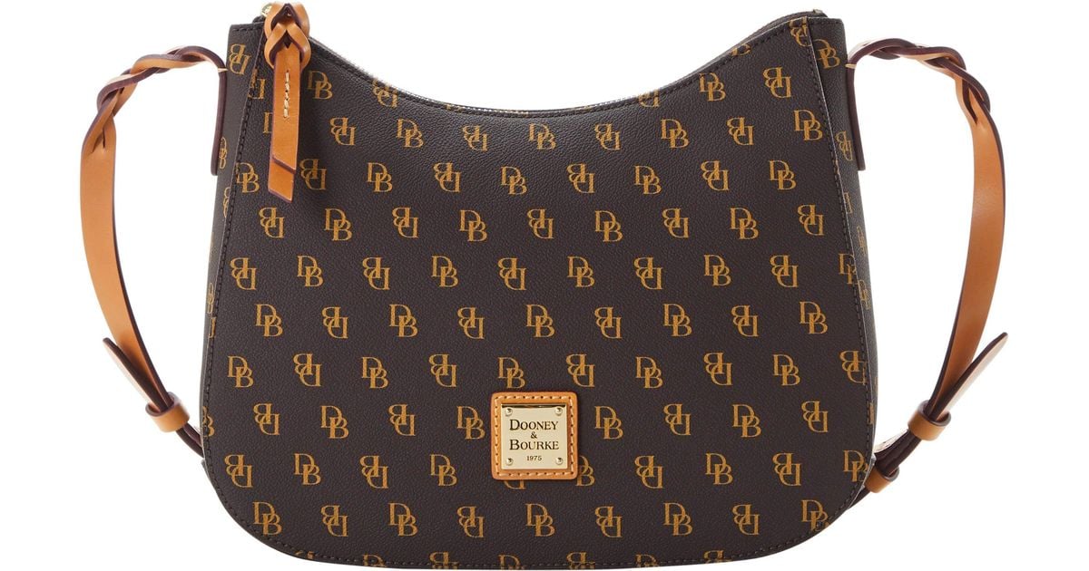 Dooney & Bourke Cotton Blakely Tracy Crossbody in Brown Lyst