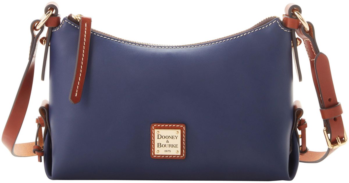 Dooney & Bourke Penrose Hobo Crossbody 22 in Marine (Blue) Lyst