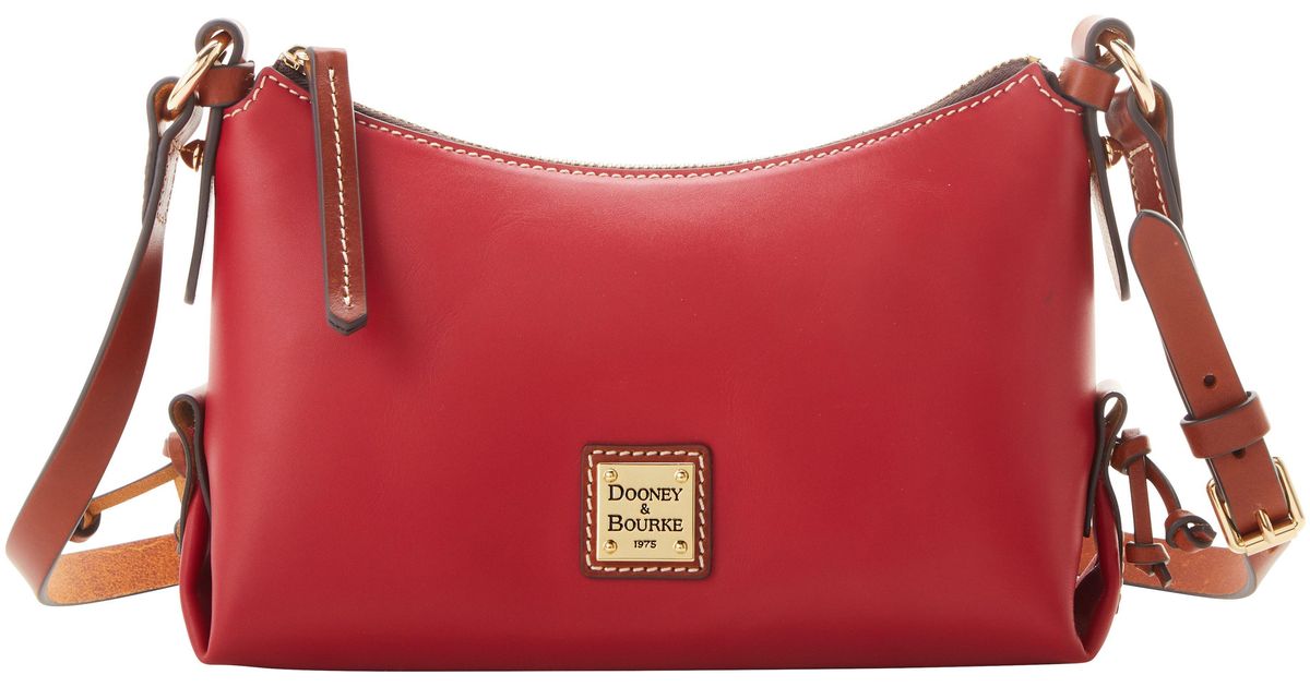 Dooney & Bourke Penrose Hobo Crossbody 22 in Red Lyst