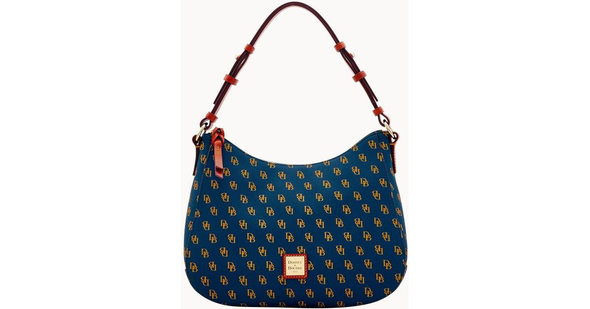 Dooney & Bourke Gretta Kiley Hobo In Blue | Lyst