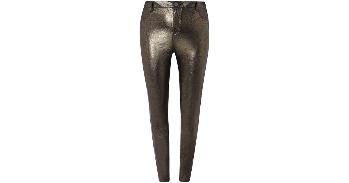 glitter coated jeans