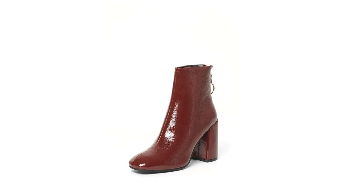 dorothy perkins burgundy boots