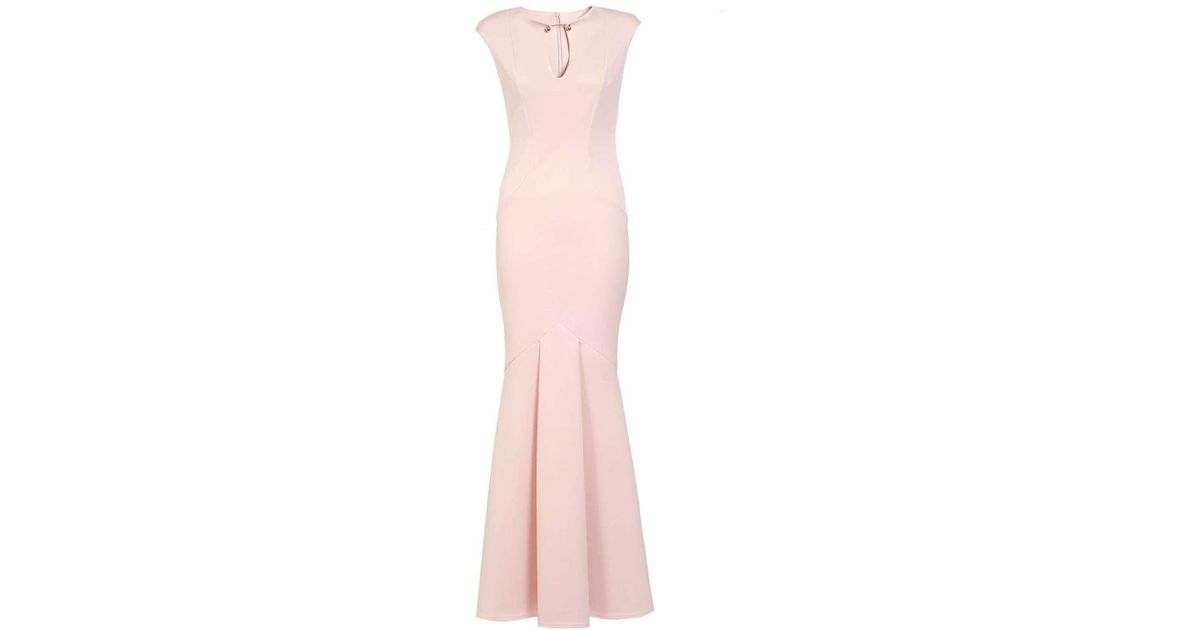 bodycon fishtail maxi dress