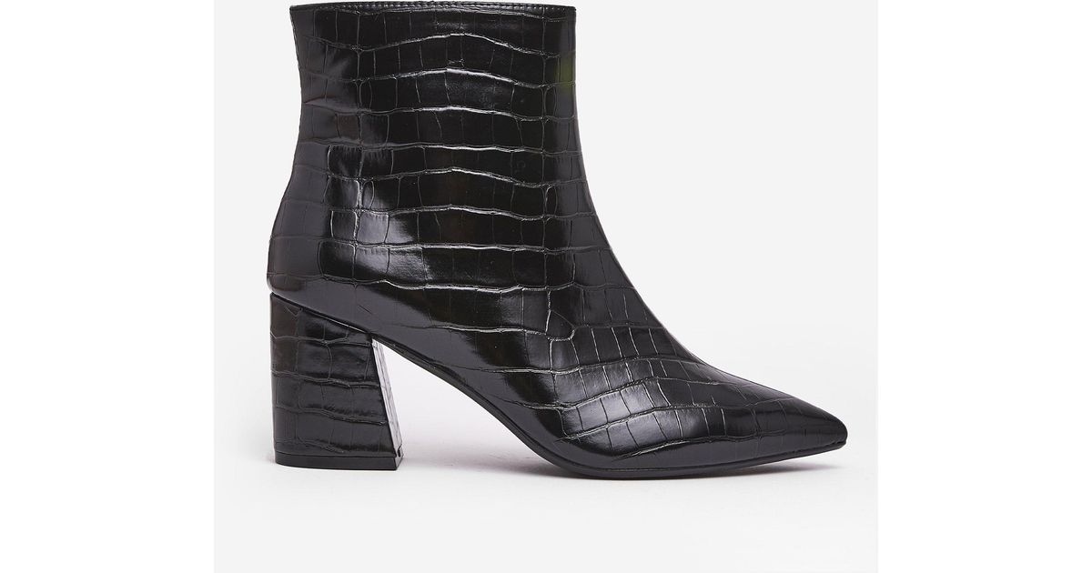 wide fit black boots