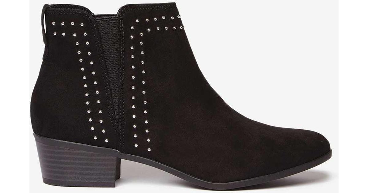 dorothy perkins black suede ankle boots 
