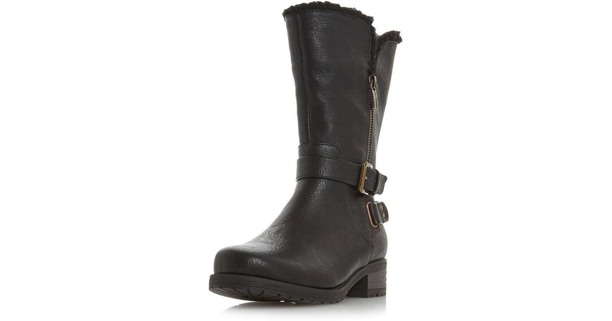 ladies flat boots