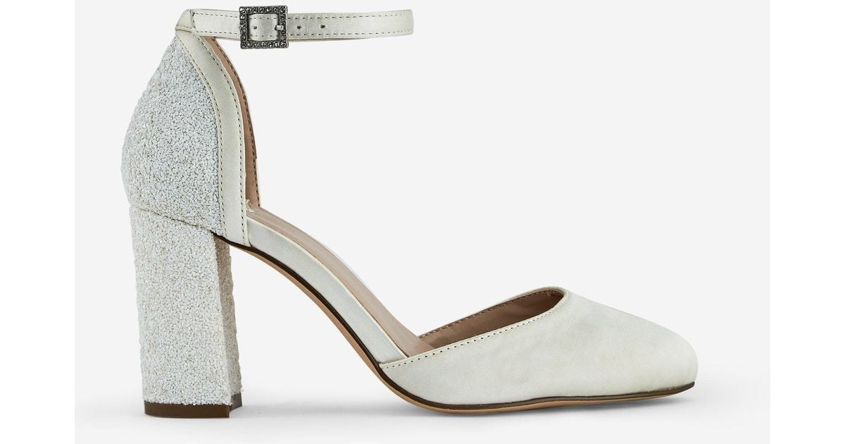 Wide Fit Glitter Block Heels Shop, 50 
