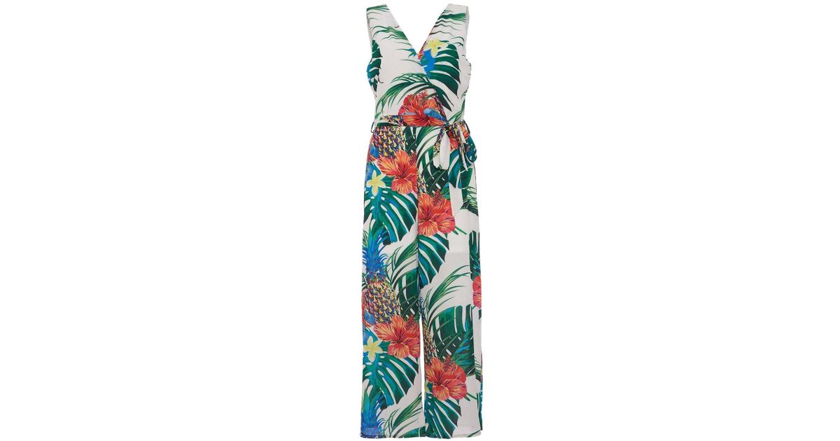 quiz tropical jumpsuit