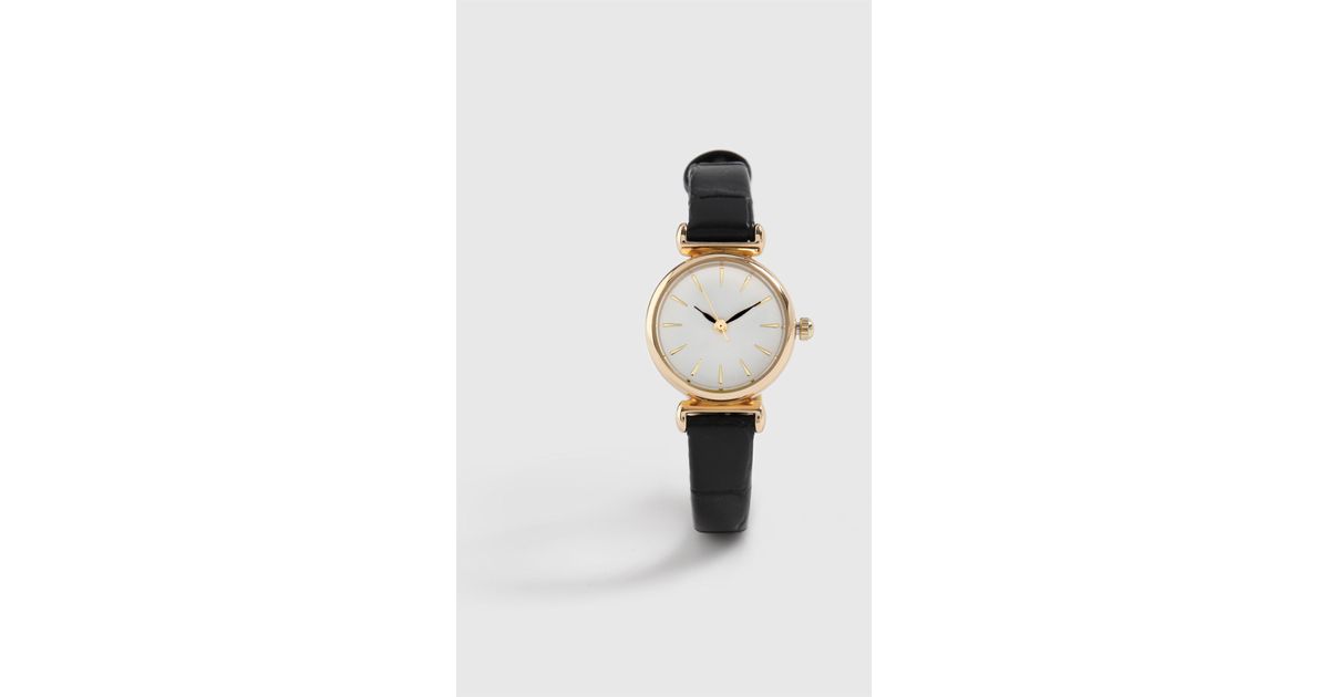 crocodile running crystal ladies watch
